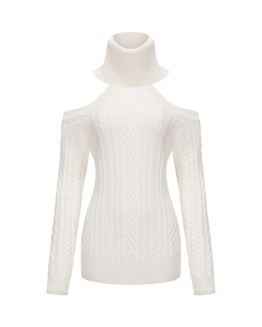 Margo Knit Dress (White)