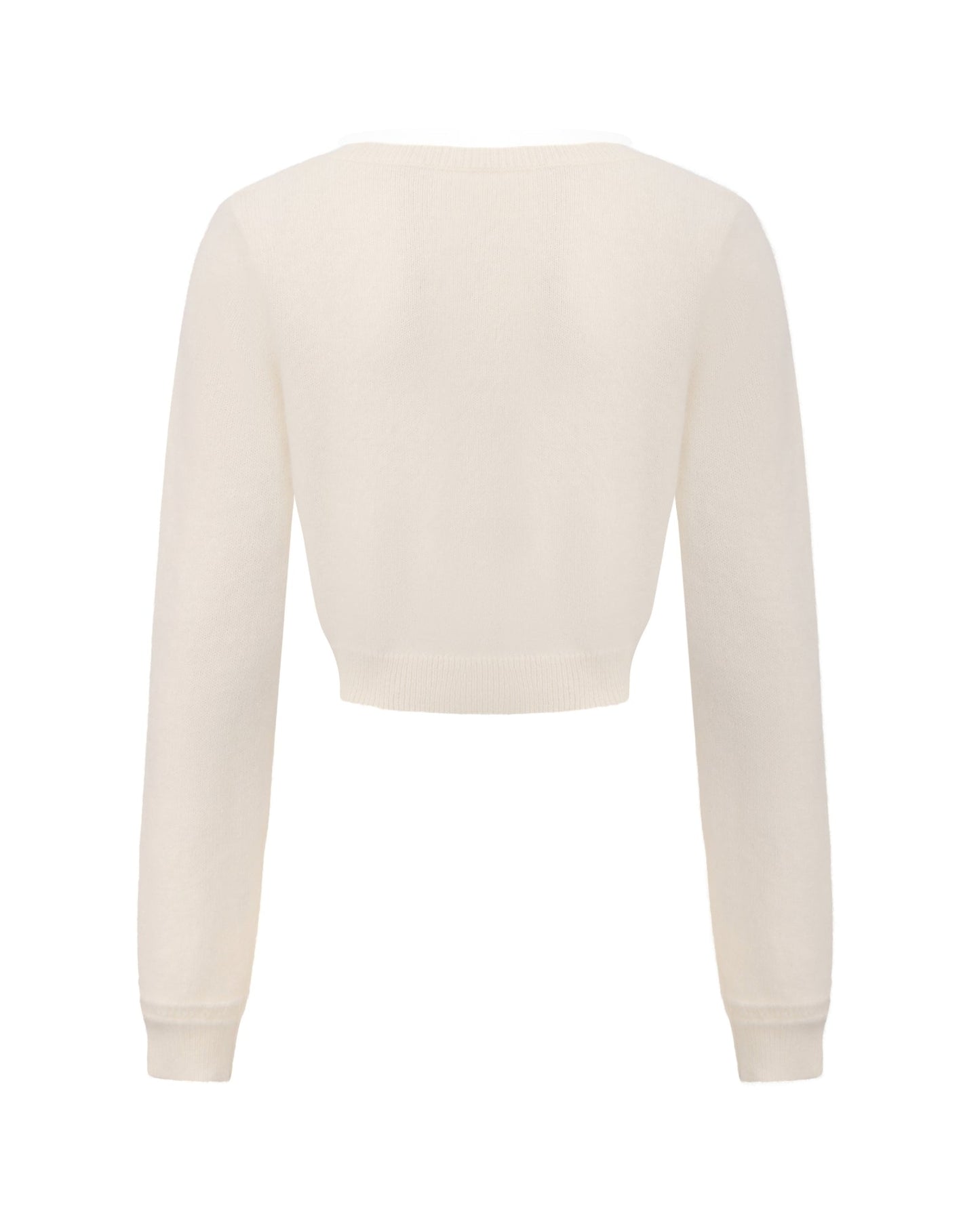 Mirabelle Knitted Cardigan (White)