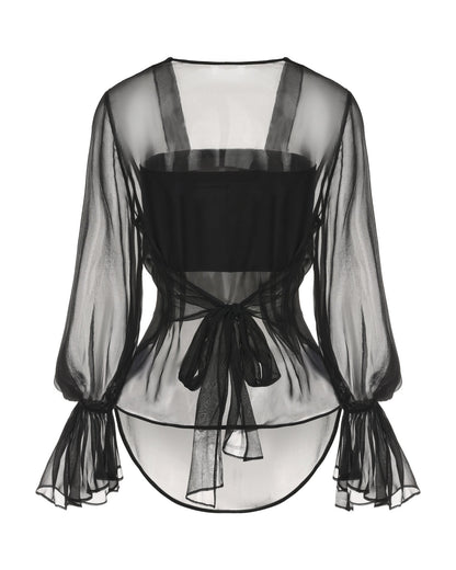 Nora Top (Black) (Final Sale)