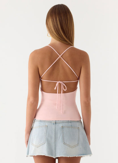 Neverland Top - Baby Pink