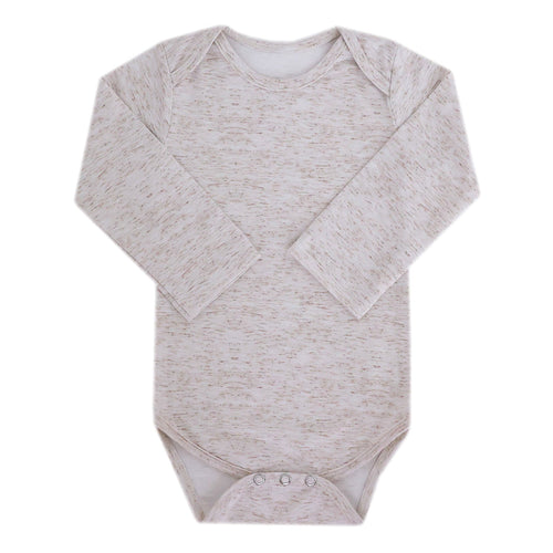 Long Sleeve Bodysuit - Oat