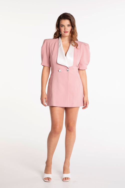 Alia Dress (Pink) (Final Sale)