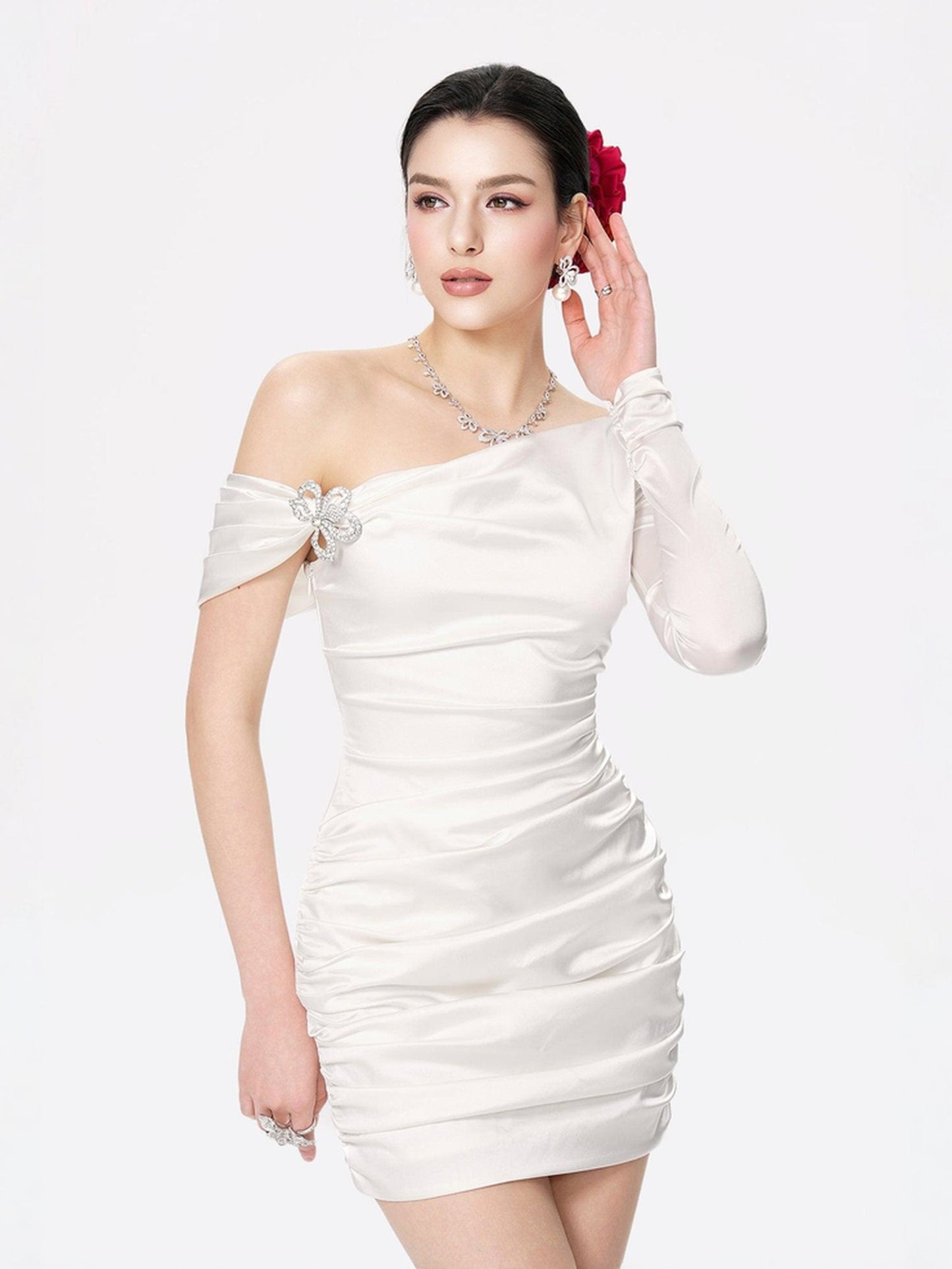 Marlene Dress (White) (Final Sale)