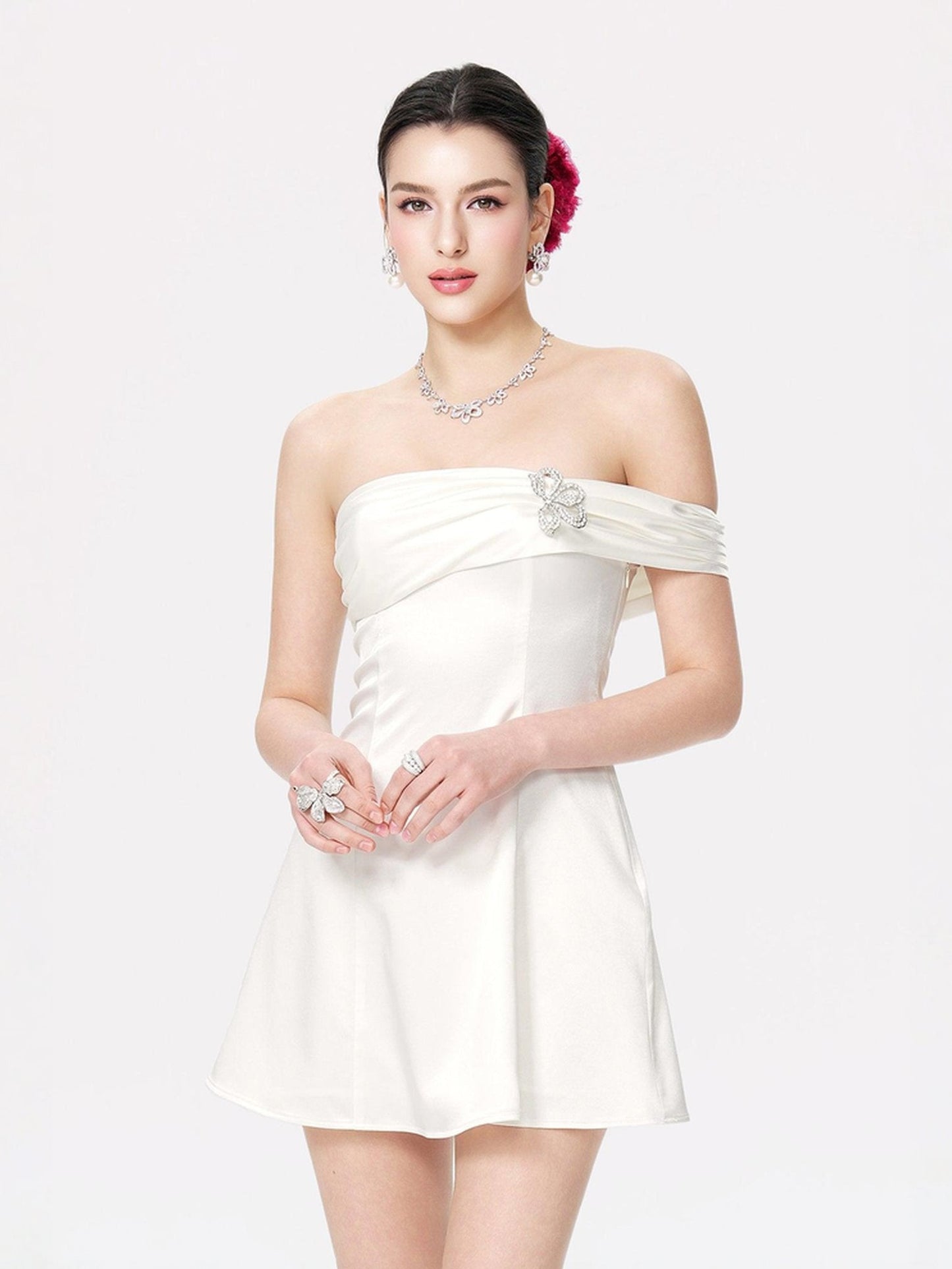 Cornelia Dress (White) (Final Sale)