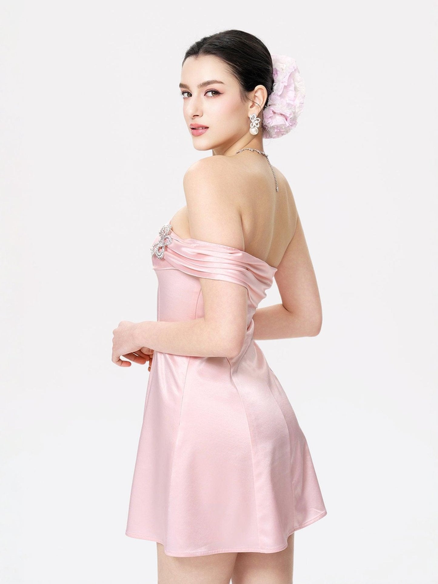 Cornelia Dress (Pink) (Final Sale)