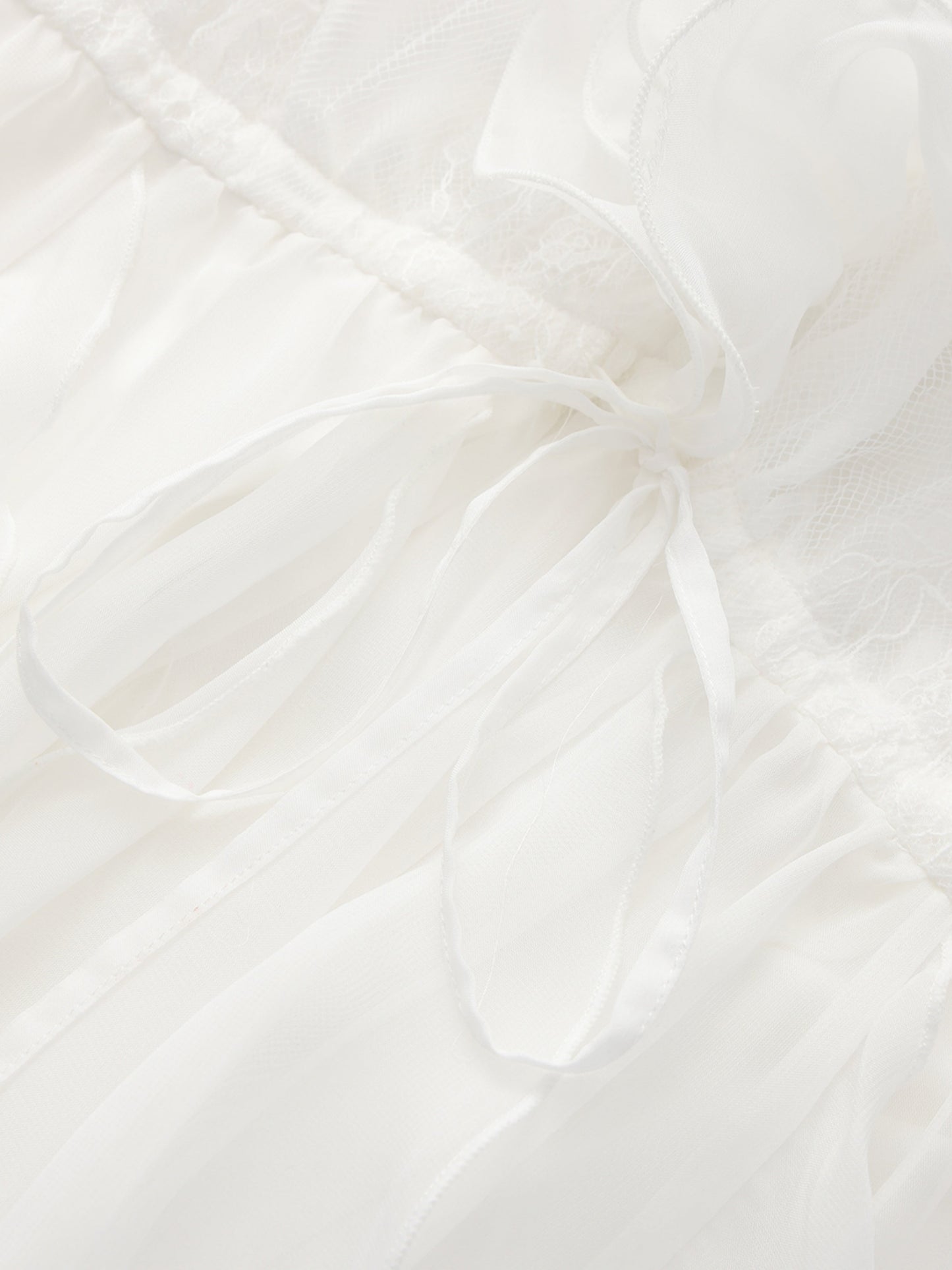 Capri Ruffle White Dress