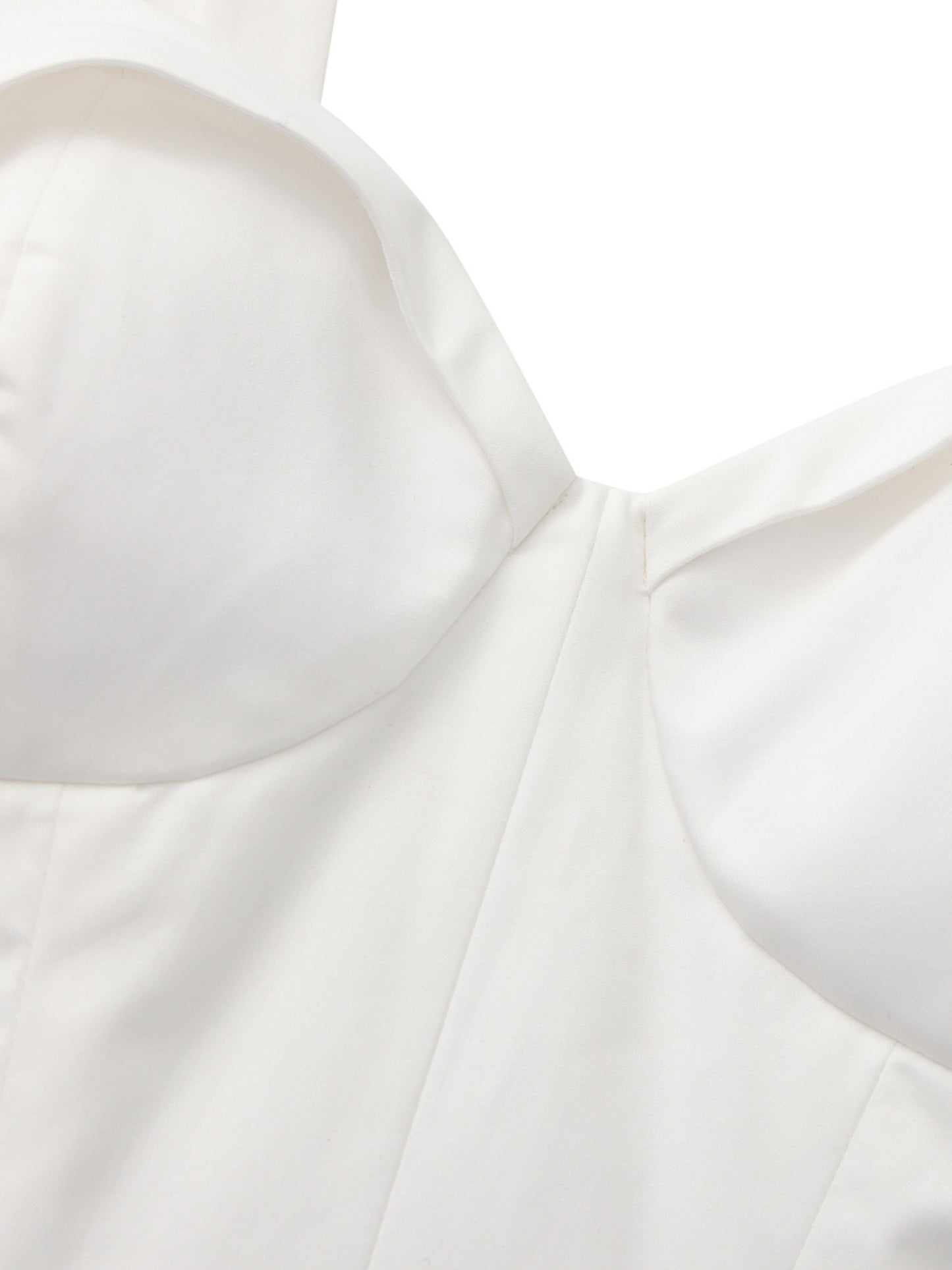Emeline Corset White Dress