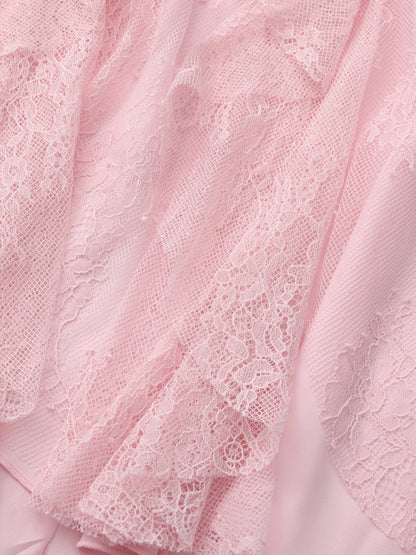 Lily Halter Pink Dress