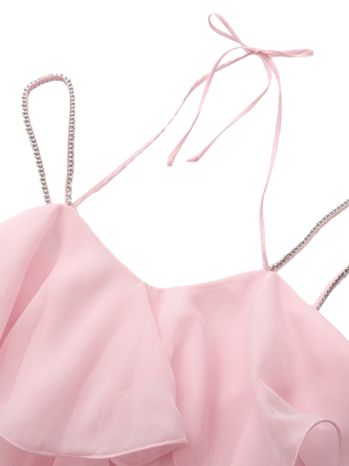 Fiona Tiered Pink Top