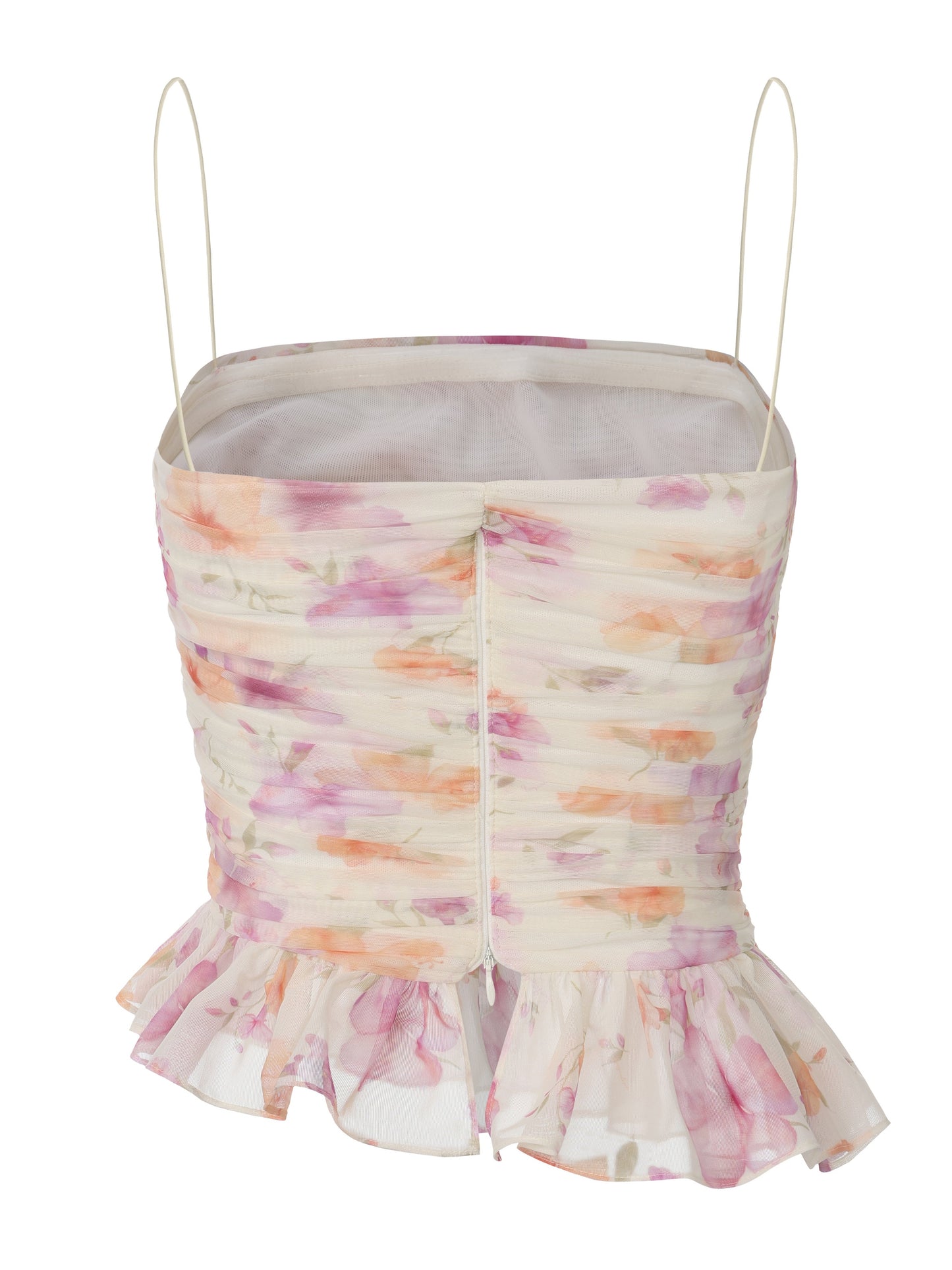 Lilah Ruched Floral Top
