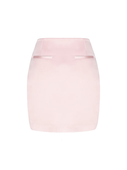 Cassandra Skirt (Pink) (Final Sale)