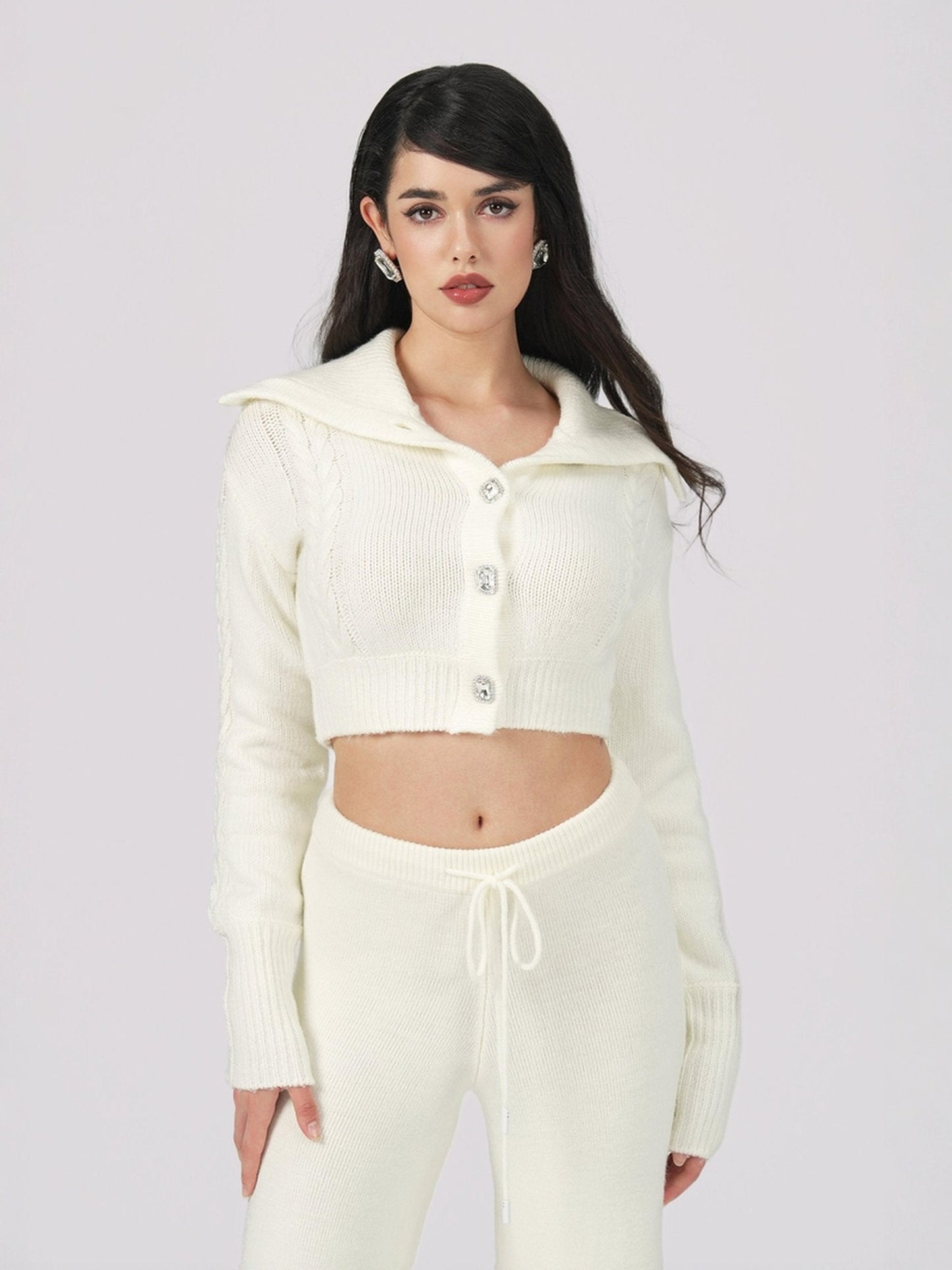 Addison Pants (White) (Final Sale)