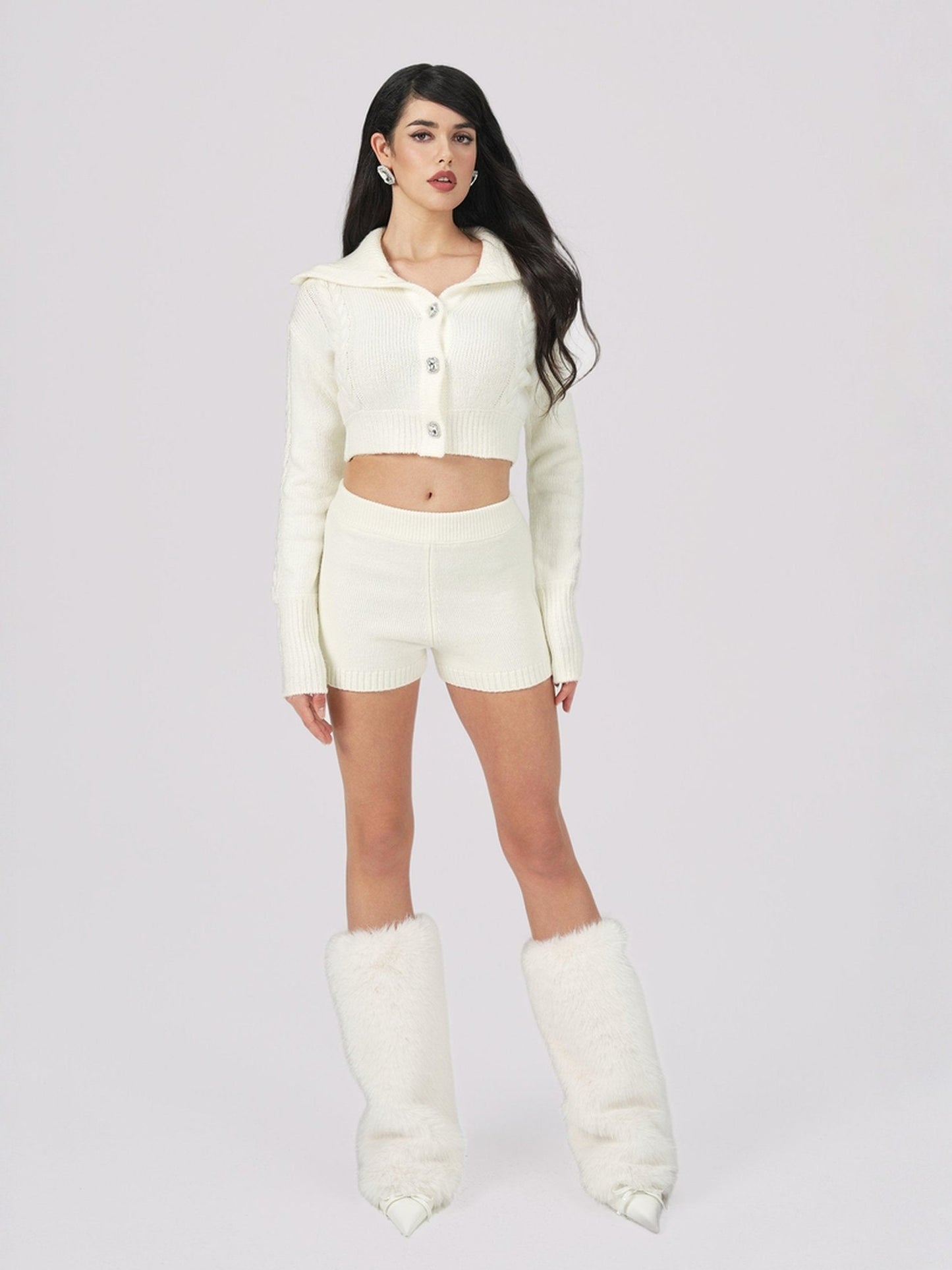 Alexis Shorts (White) (Final Sale)