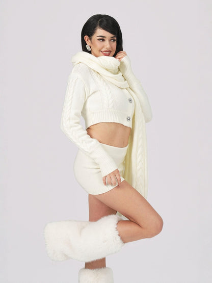 Alexis Shorts (White) (Final Sale)