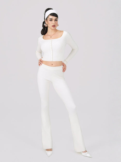 Holly Pants (White) (Final Sale)