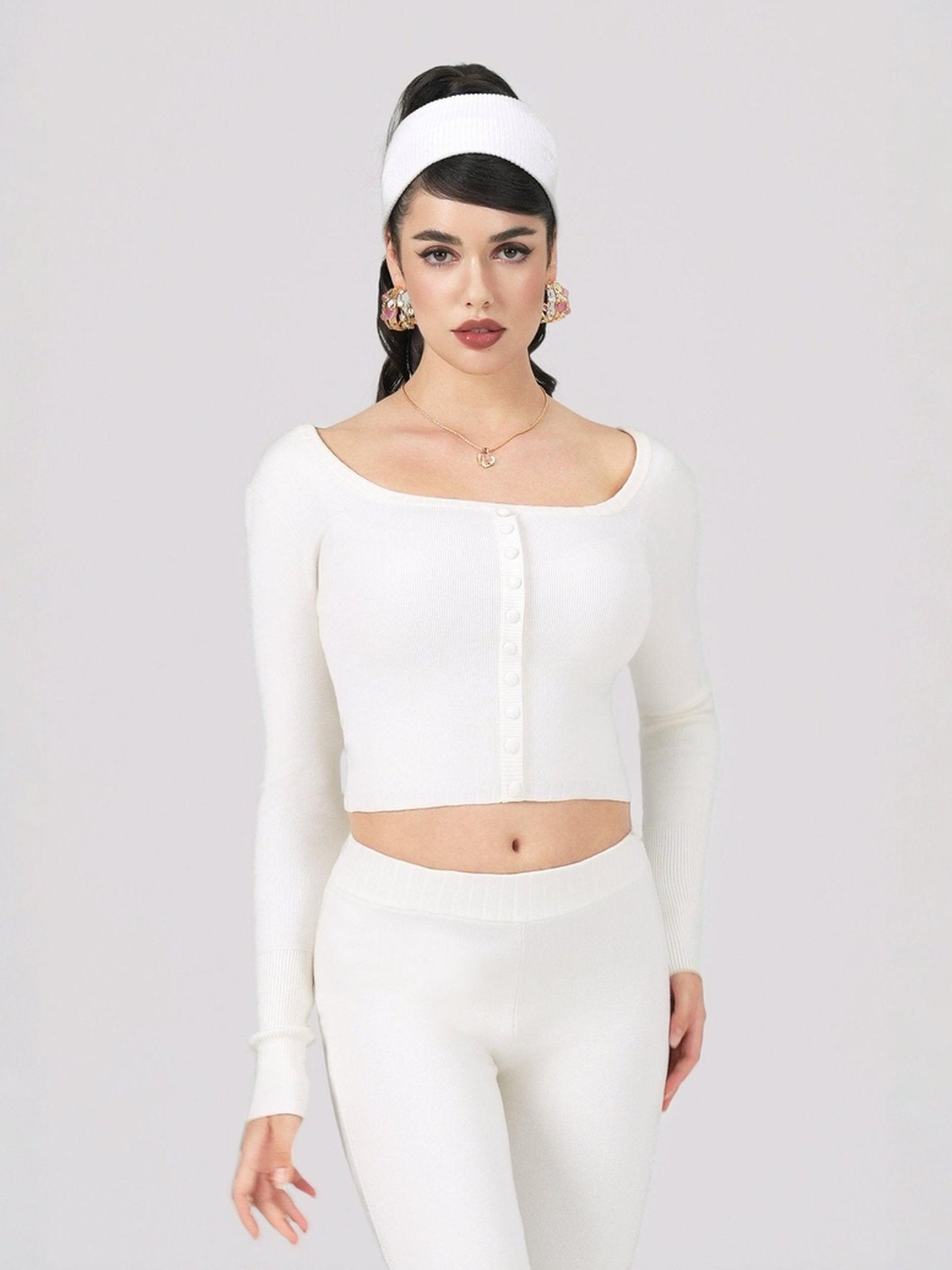 Holly Pants (White) (Final Sale)