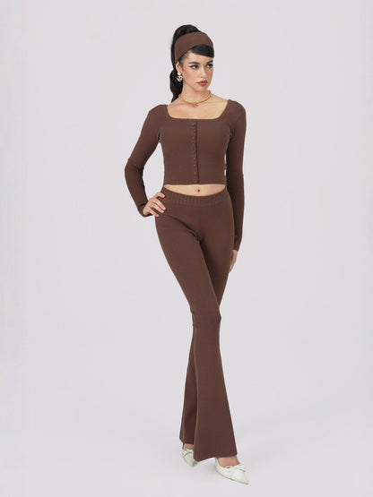 Holly Top (Brown) (Final Sale)
