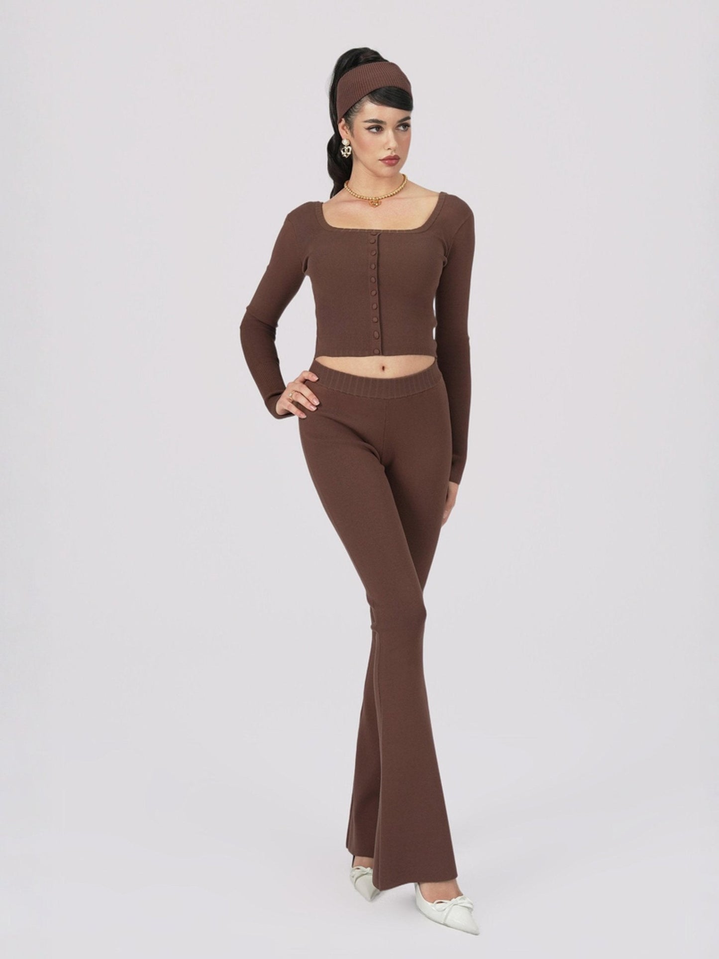 Holly Pants (Brown) (Final Sale)