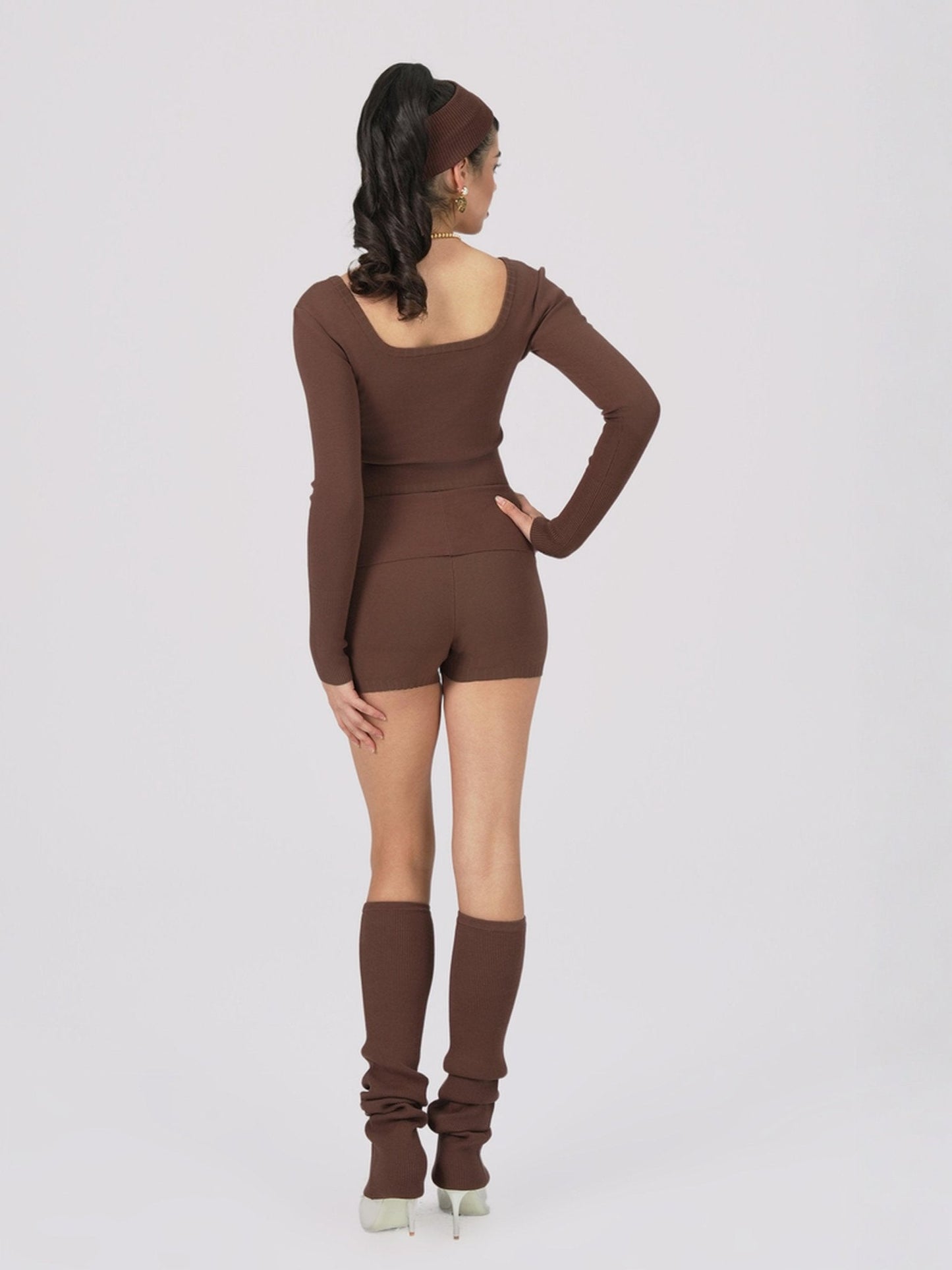 Holly Legwarmers (Brown)