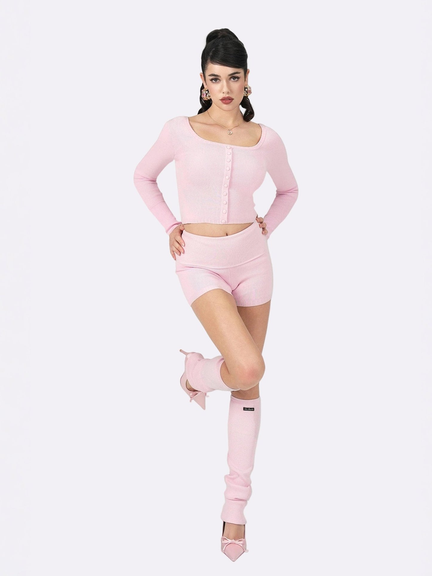 Holly Shorts (Pink) (Final Sale)