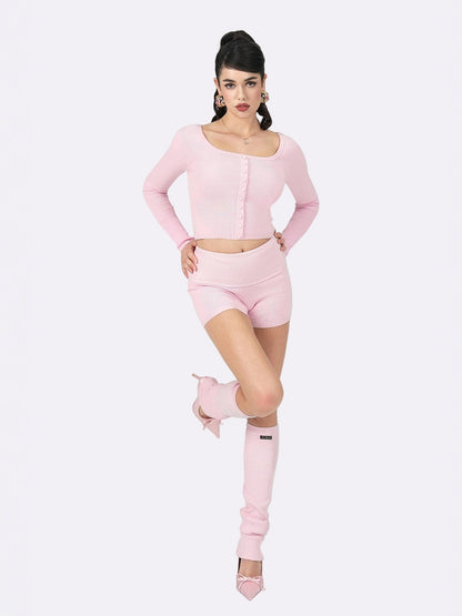 Holly Shorts (Pink) (Final Sale)