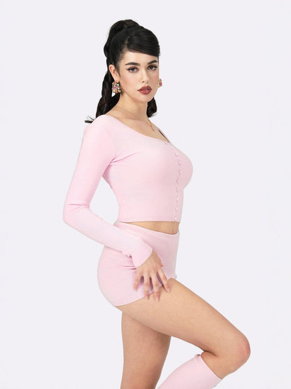 Holly Shorts (Pink) (Final Sale)