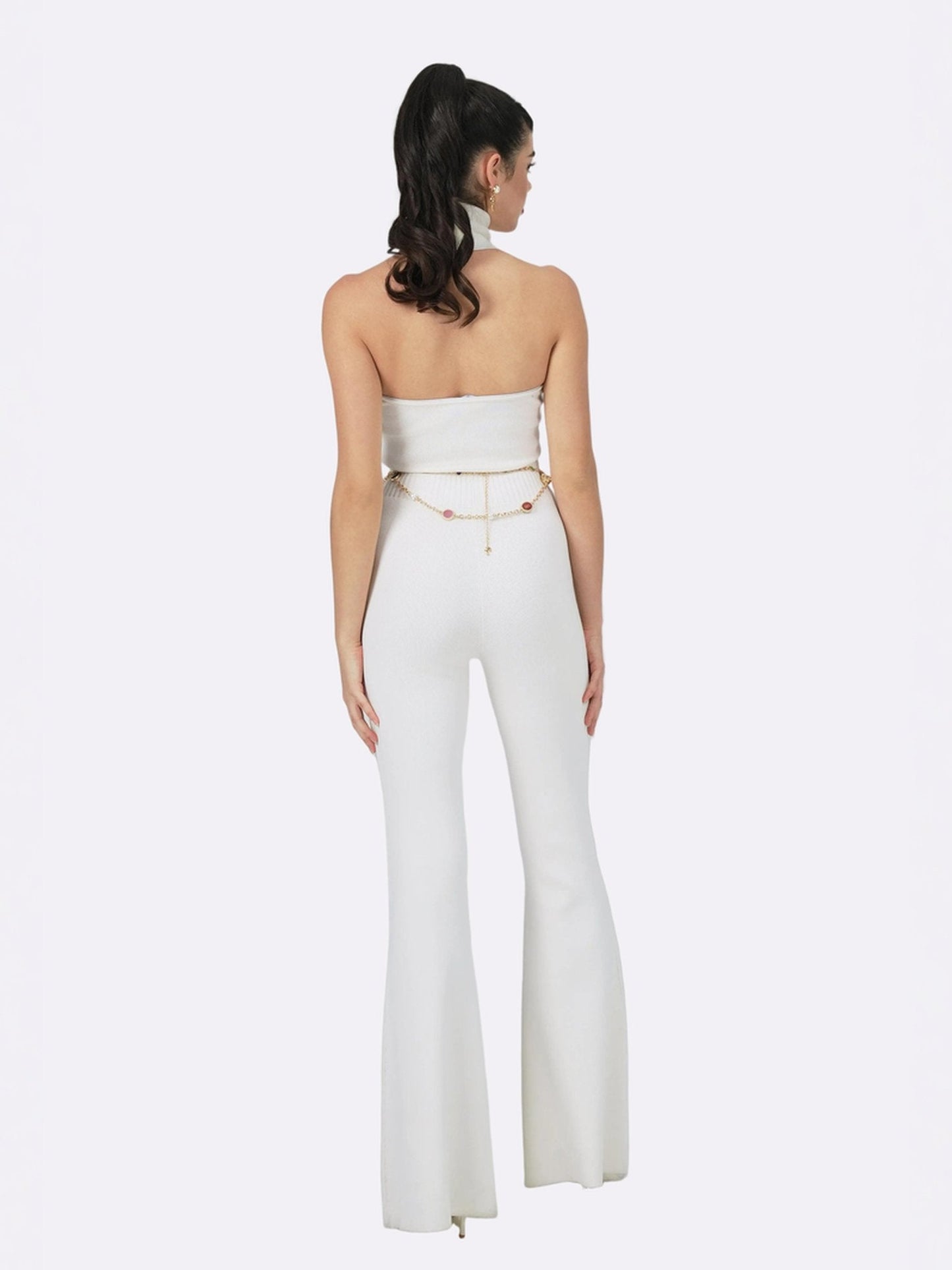 Gwen Jumpsuit (White) (Final Sale)