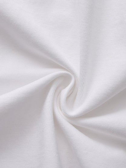 Georgina Tailored Long Sleeve White Button-Down Shirt