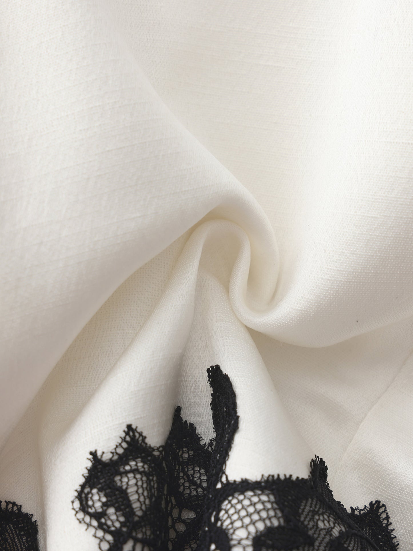 Daniela Lace Halter Ivory Acetate Top