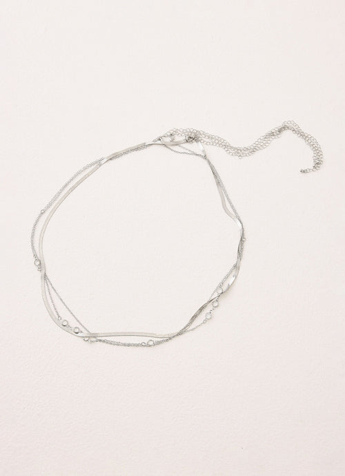 Scene Stealer Belly Chain - Silver