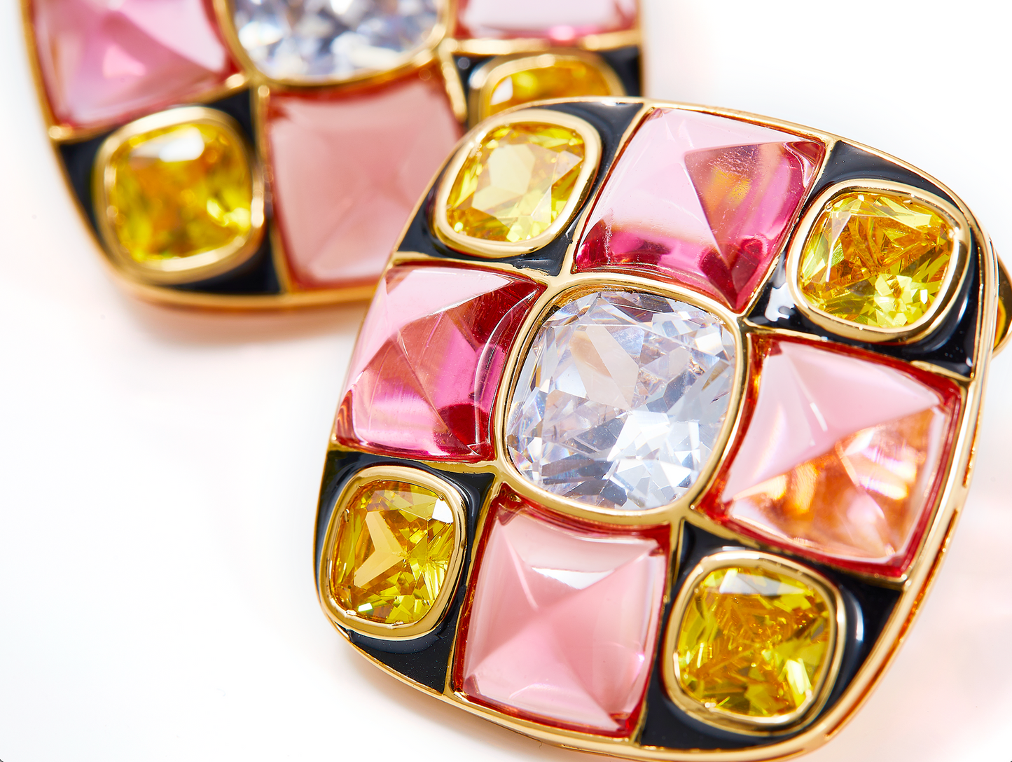 Cassandra Earrings (Pink) (Final Sale)