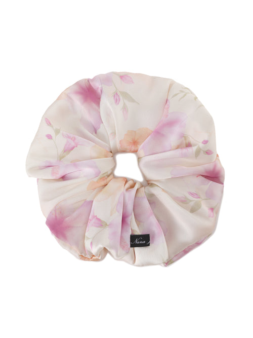 Fleur Floral Print Scrunchie