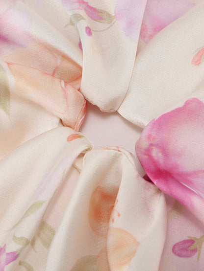 Bloomie Floral Print Hair Tie