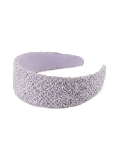 Elsa Woven Lavender Knit Headband