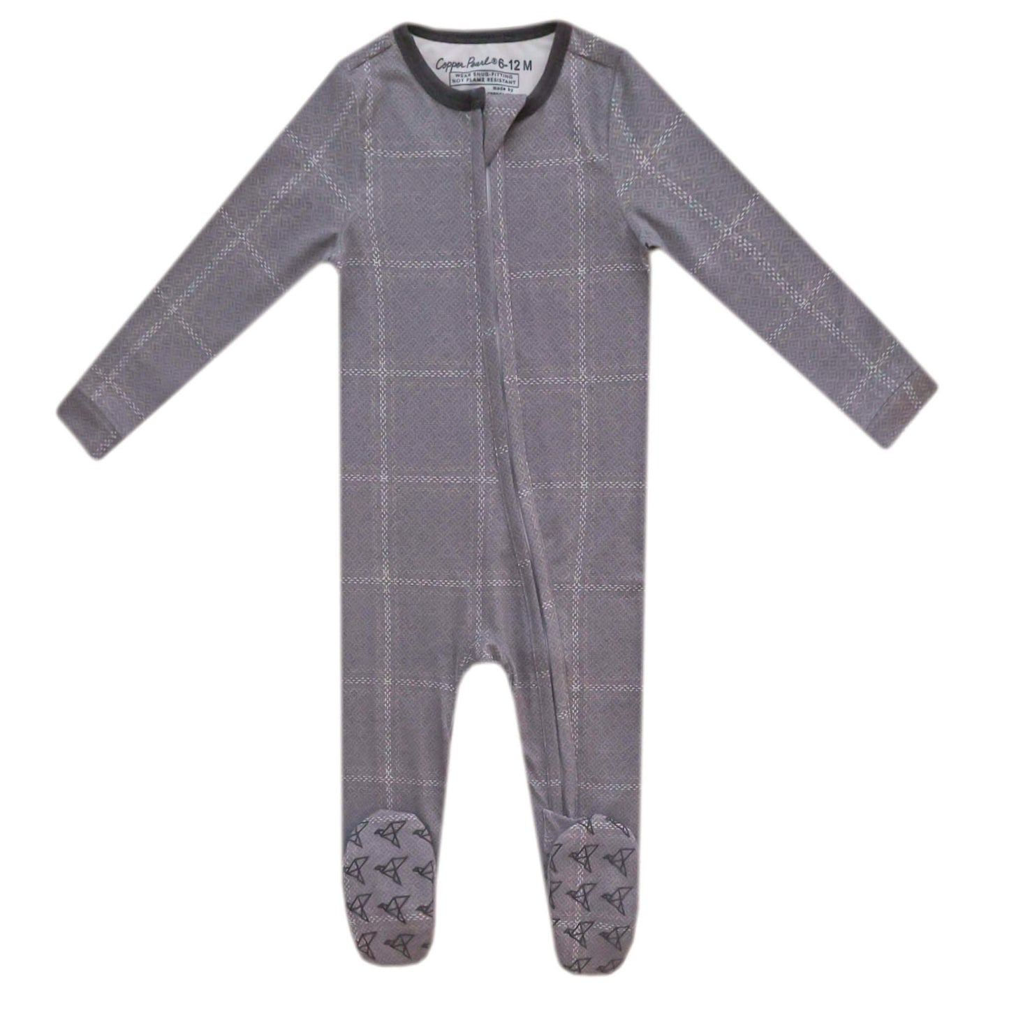 Zip-Up Footie Pajama - Dakota