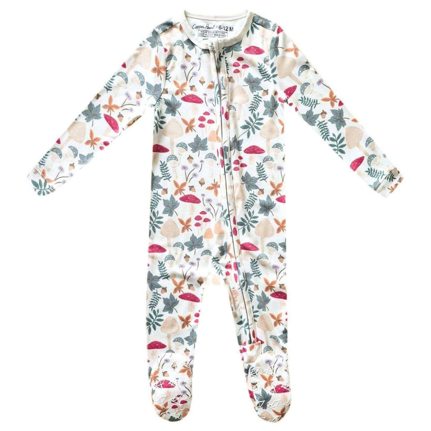 Zip-Up Footie Pajama - Ivy