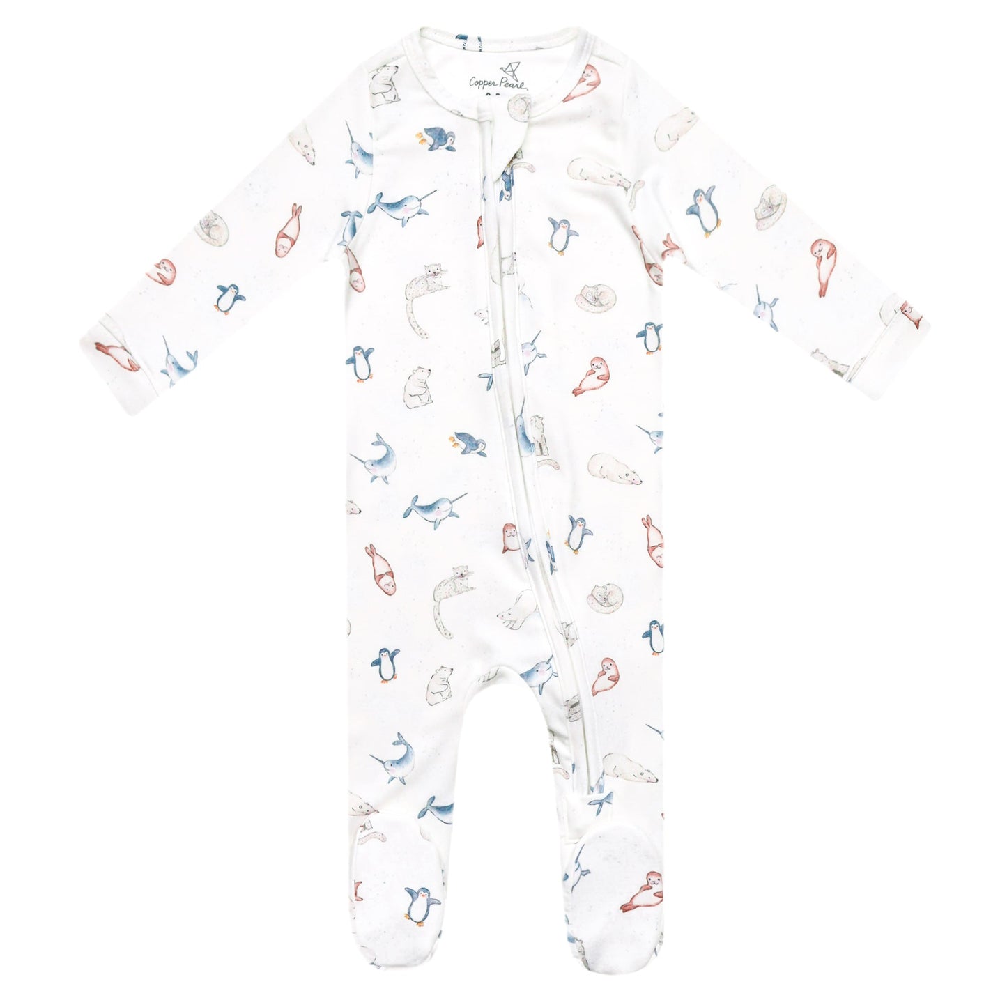 Zip-Up Footie Pajama - Arctic Wonder