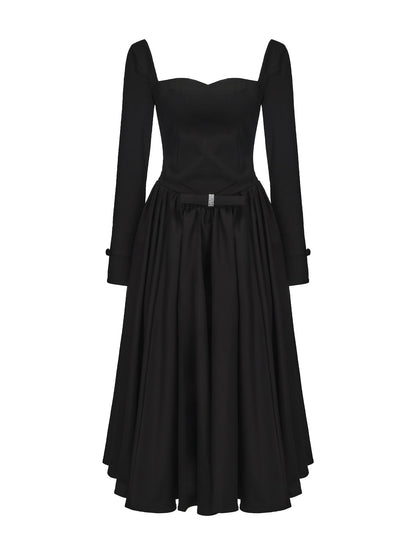 Bernadette Dress (Black) (Final Sale)