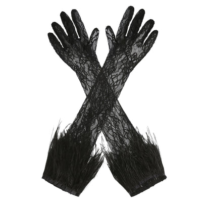 Black Lavine Gloves (Final Sale)