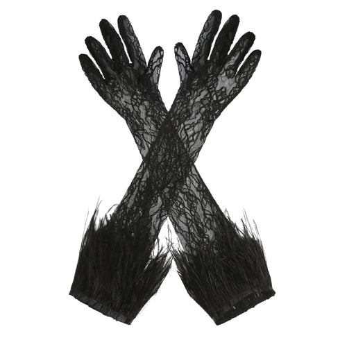 Black Lavine Gloves (Final Sale)