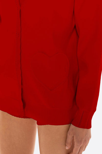 Carrie Cardigan (Red)