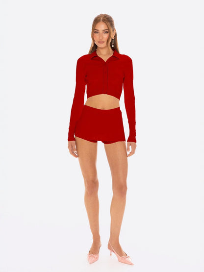 Jenna Cardigan (Red)