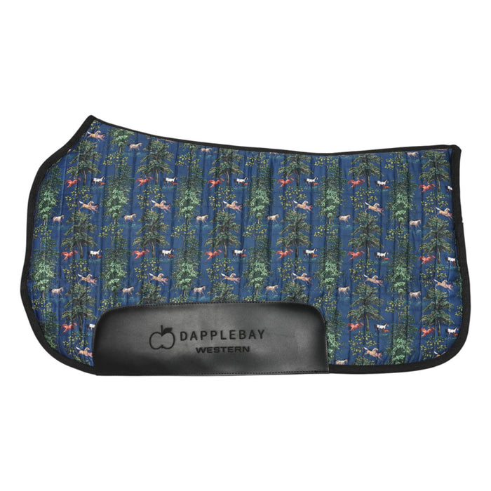 Dapplebay Autumn Toile Western Saddle Pad - Breeches.com