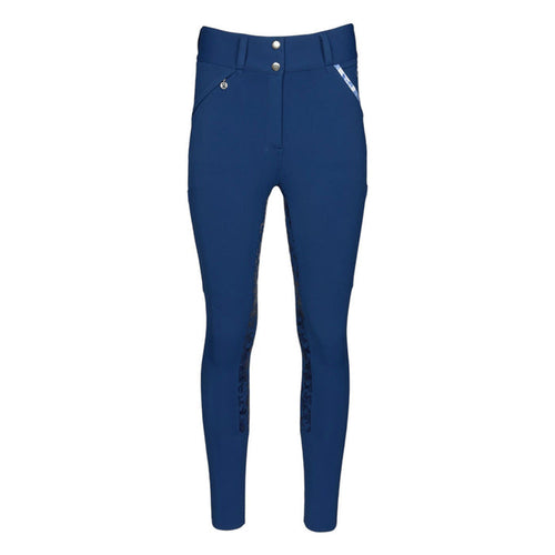 Dapplebay Equestrian Toile Full Seat Breeches-Bright Navy