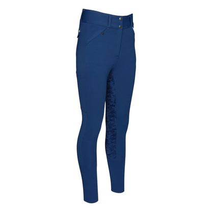 Dapplebay Equestrian Toile Full Seat Breeches-Bright Navy