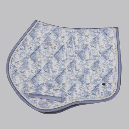 Dapplebay Equestrian Toile XC Saddle Pad-Moonrise