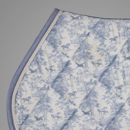 Dapplebay Equestrian Toile XC Saddle Pad-Moonrise