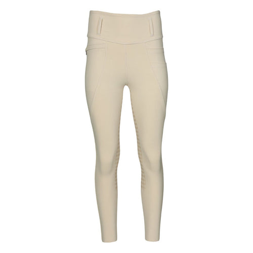 Dapplebay Gingham Essential Full Seat Tights-Tan