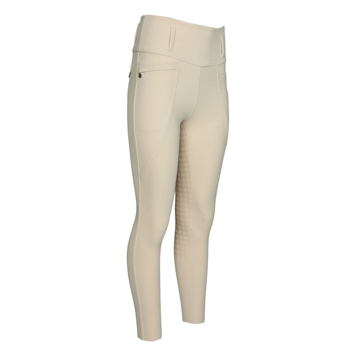 Dapplebay Gingham Essential Full Seat Tights-Tan