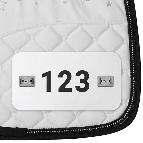 Dapplebay Horse Show Number Pins - Get Over It